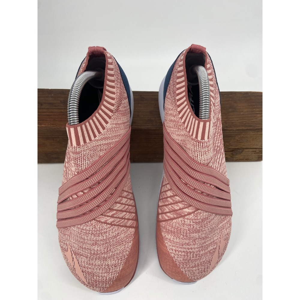 Altra Tokala Womens Knit Slip On Sneakers Rose/ Navy Athletic Shoes Size 10-NEW